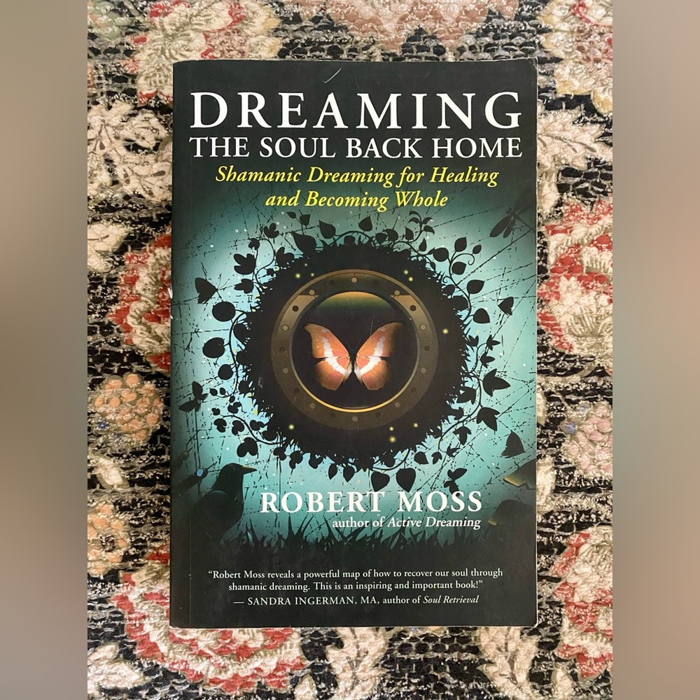 'Dreaming the Soul Back Home' by Robert Moss Shamanic Dreaming Paperback Book